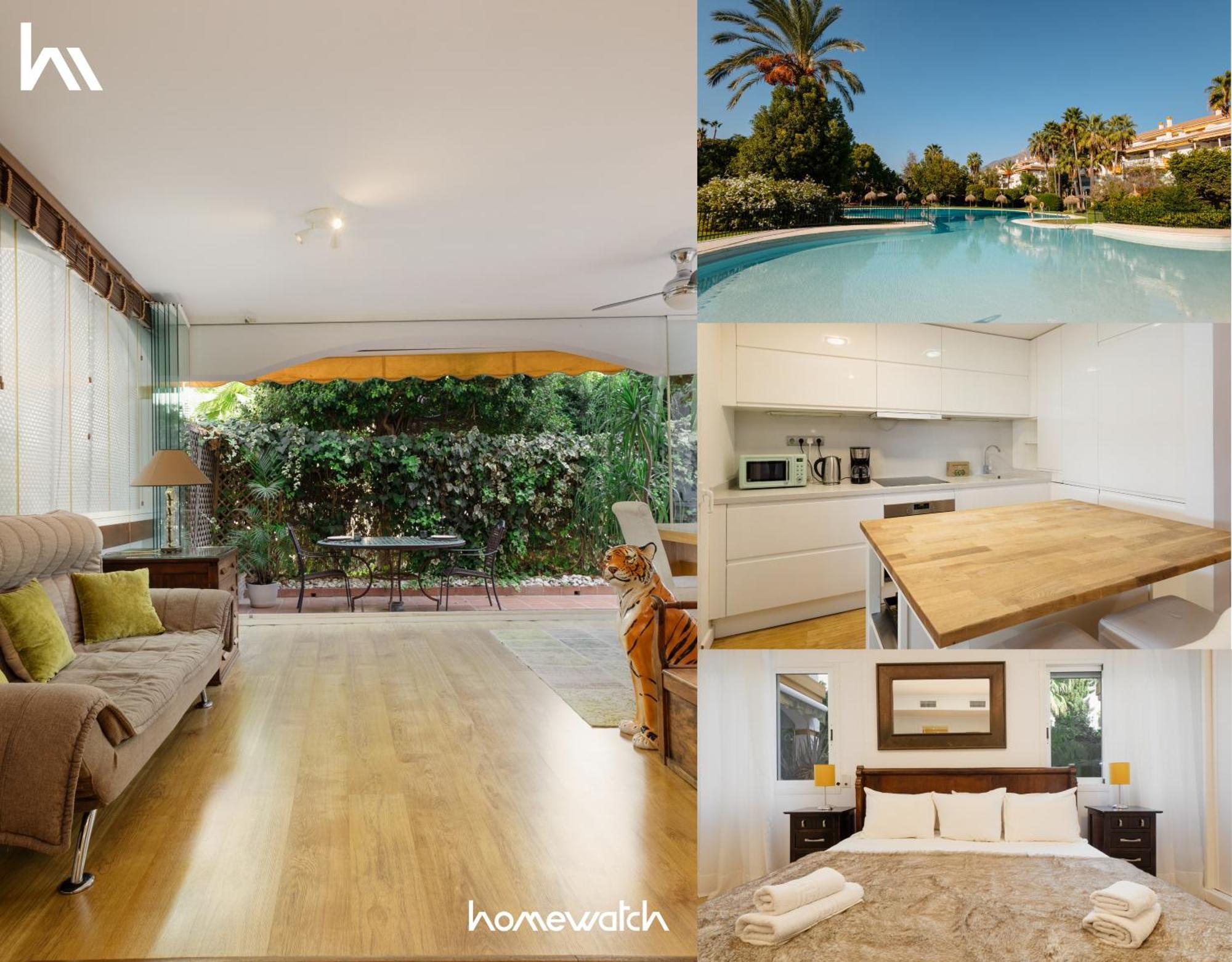 Ground Floor Holiday Apartment With Terrace And Pool In Puerto Banus, Marbella * Marbella