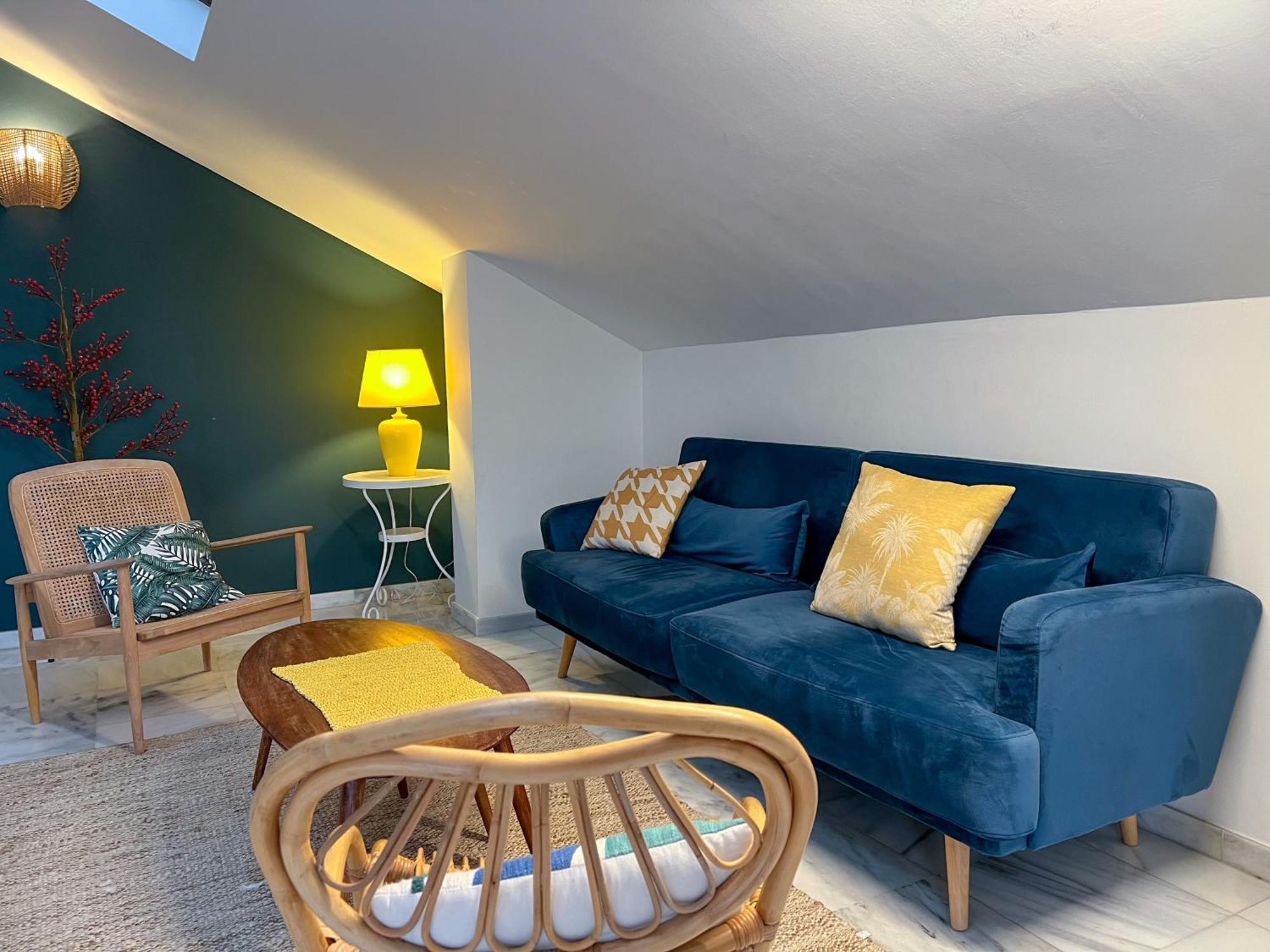 Blue Glass Penthouse In Center Marbella