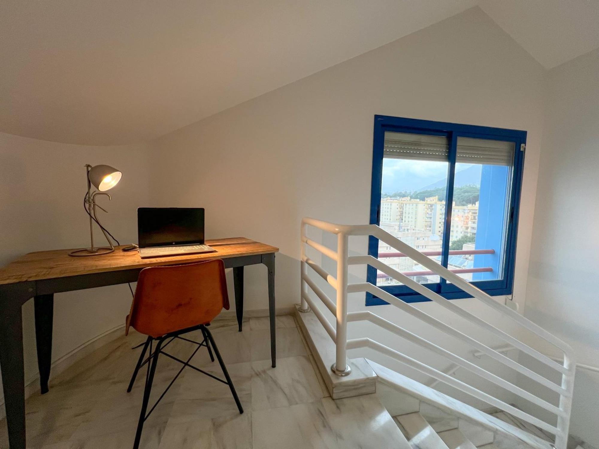 Blue Glass Penthouse In Center Apartment Marbella
