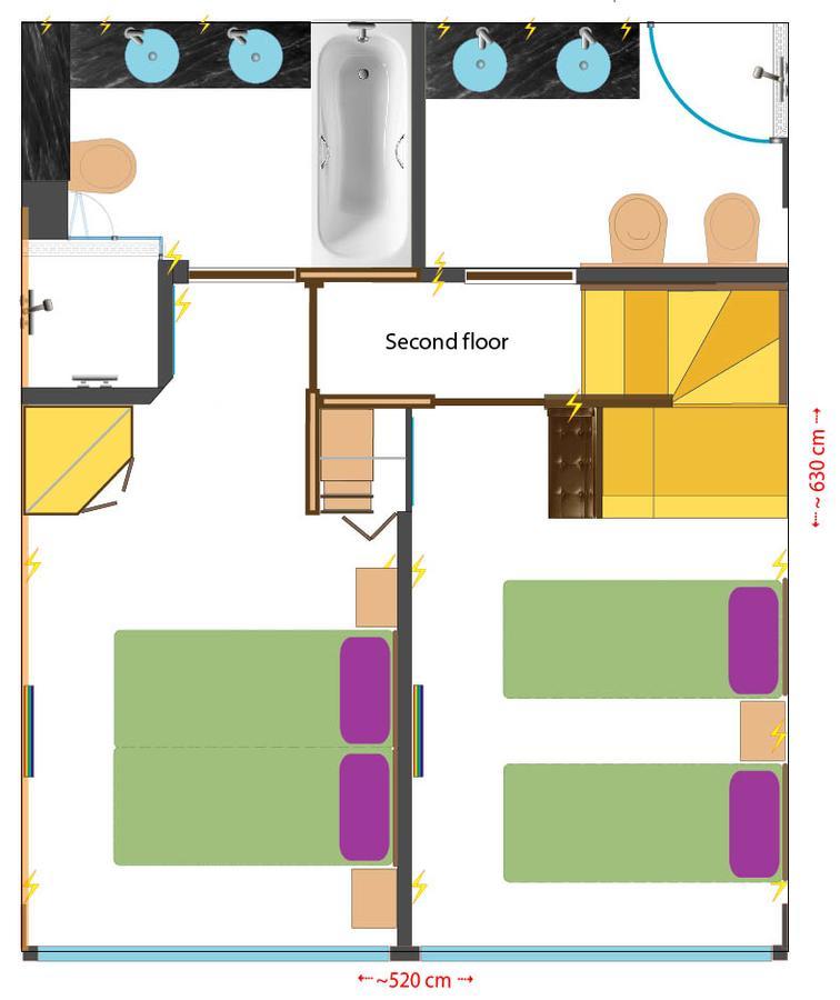 Skol 927a - Beachfront Luxury Penthouse Apartamento *