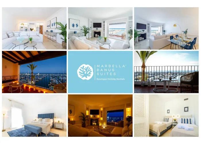 Marbella Banus Suites - Puerto Banus Marina Harbour Seafront Apartment
