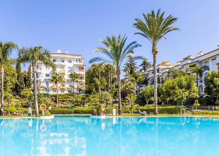 Apartment With 2 Bedrooms In Marbella With Shared Pool Furnished Terrace And Wifi 300 M From The Beach