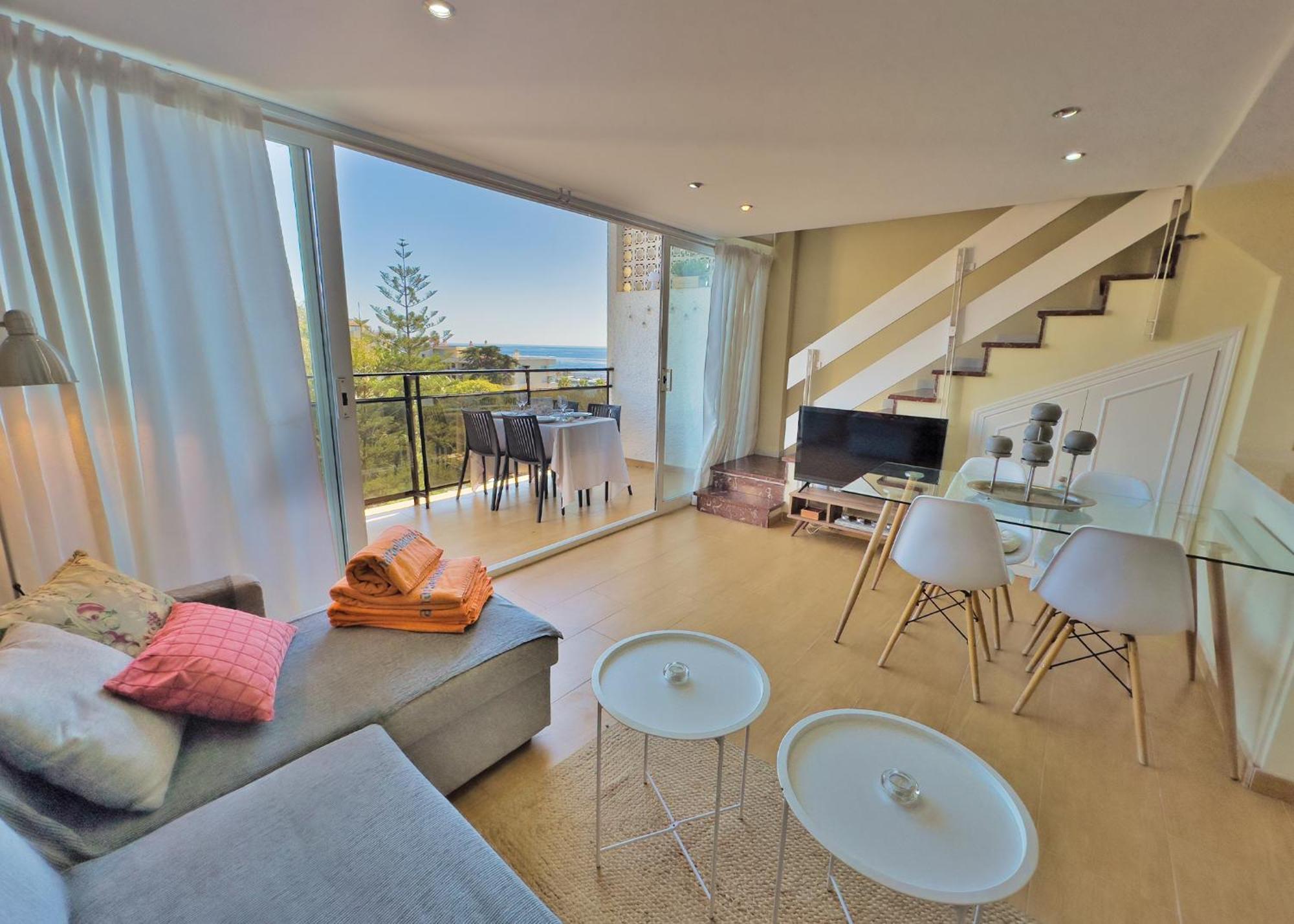 Apartment Skol 412. Renovated Two Bedrooms Duplex With Sea View. Marbella