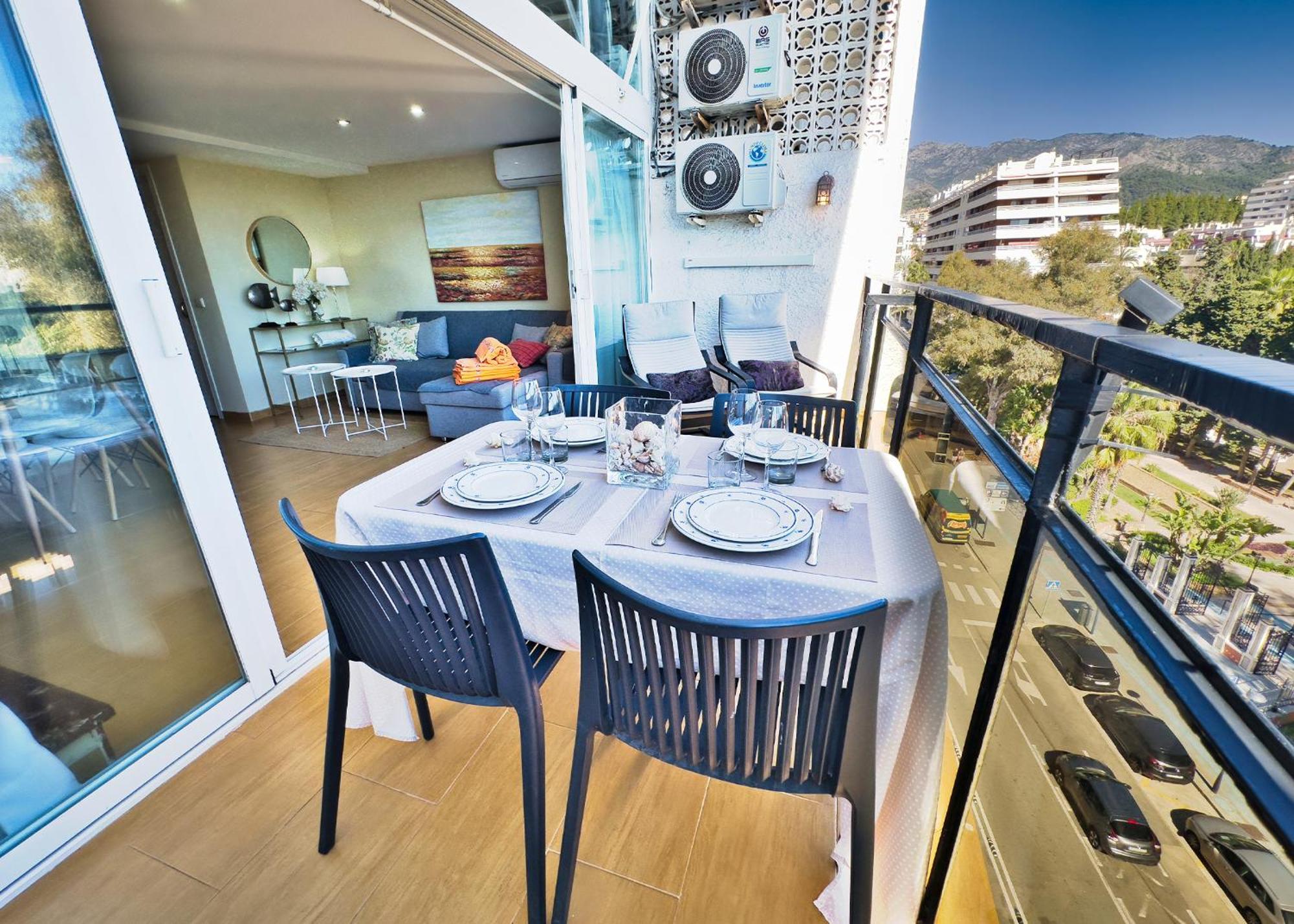 Skol 412. Renovated Two Bedrooms Duplex With Sea View. Marbella