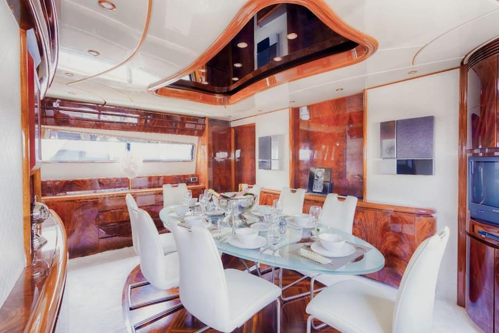 Botel Super Yacht Located In Puerto Banus Marbella
