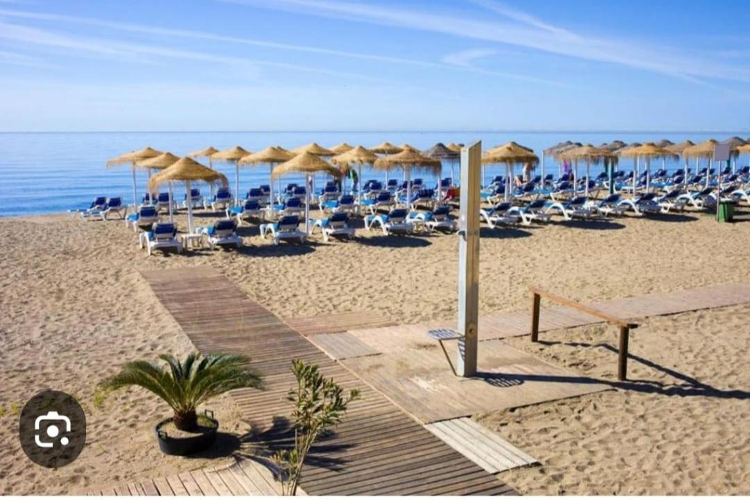 In Banana Beach, * Marbella