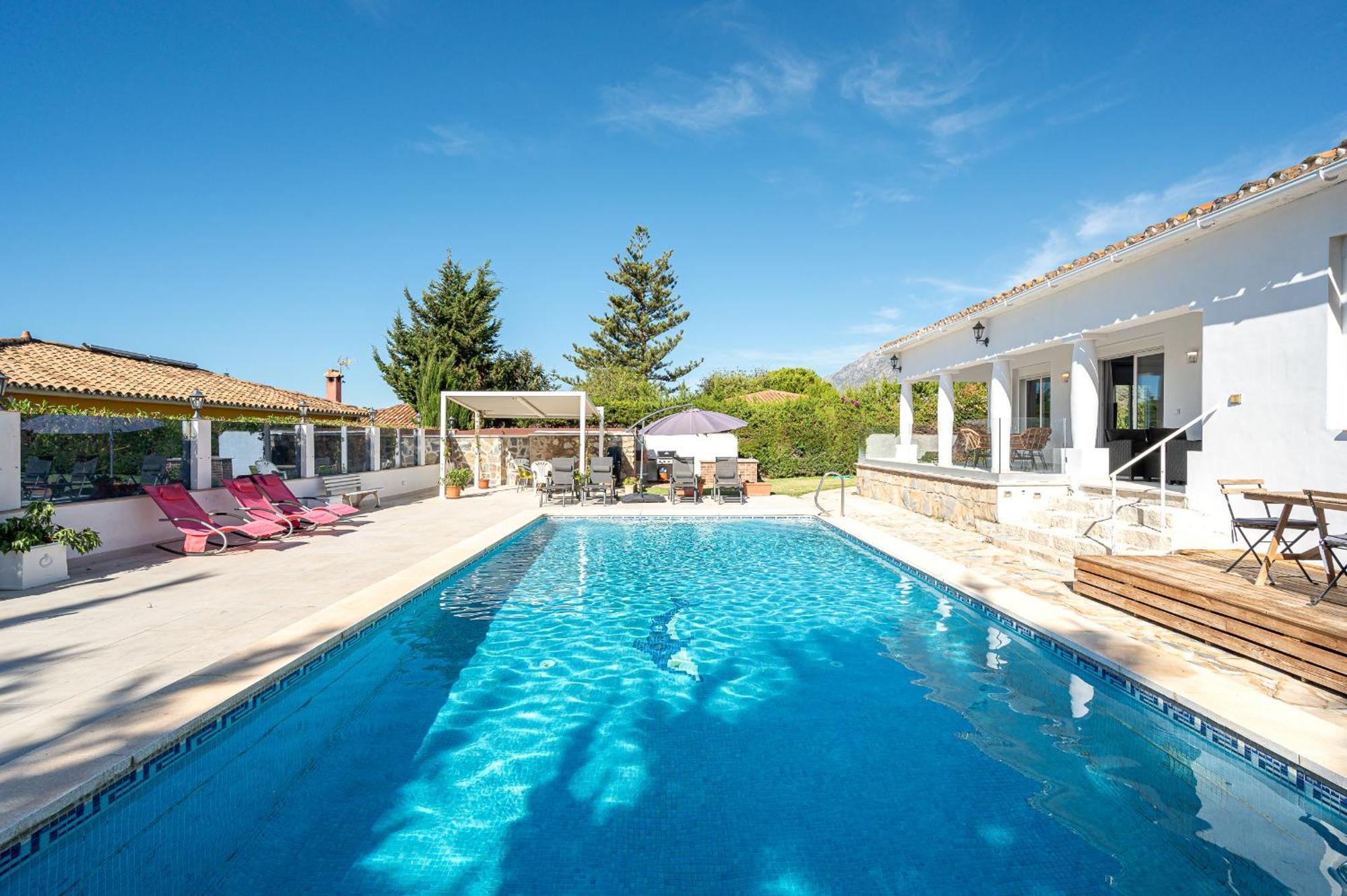 Marbella: Beachside Luxury With Heated Pool And Games Villa