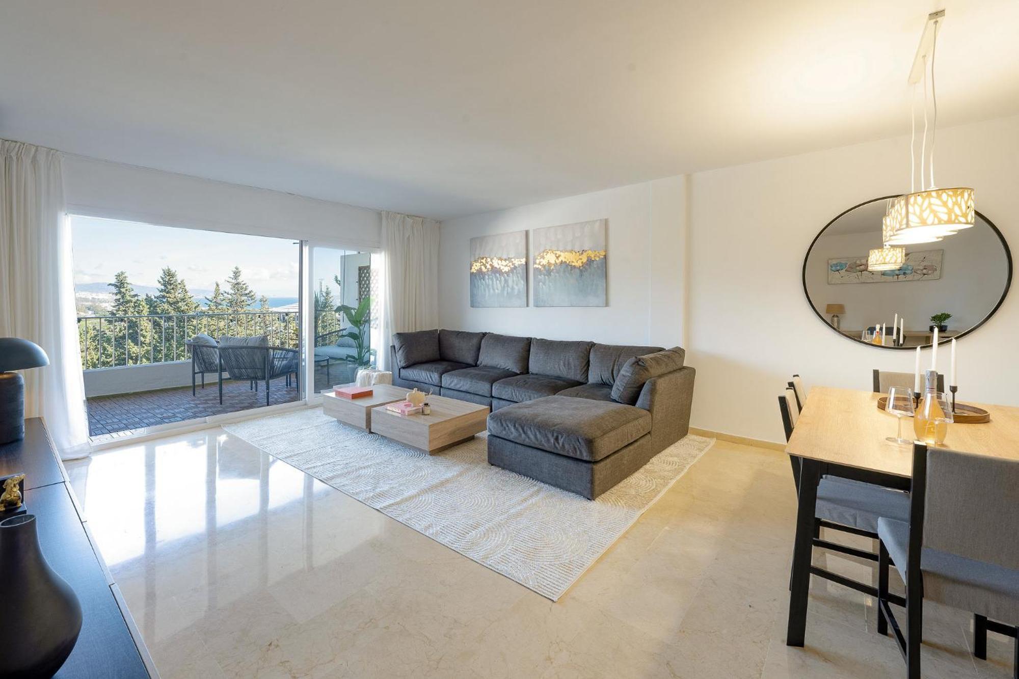 Apartment Takvaning Med Promenadavstand Till Puerto Banus Och Havsutsikt *