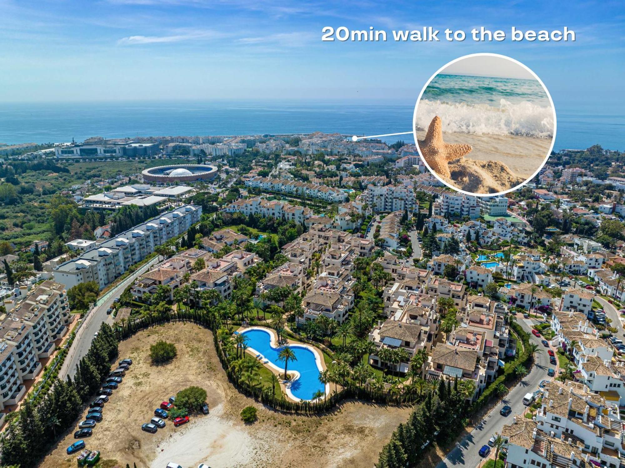 Vacation Marbella: Private Heated Pool Retreat Near Puerto Banus Apartment