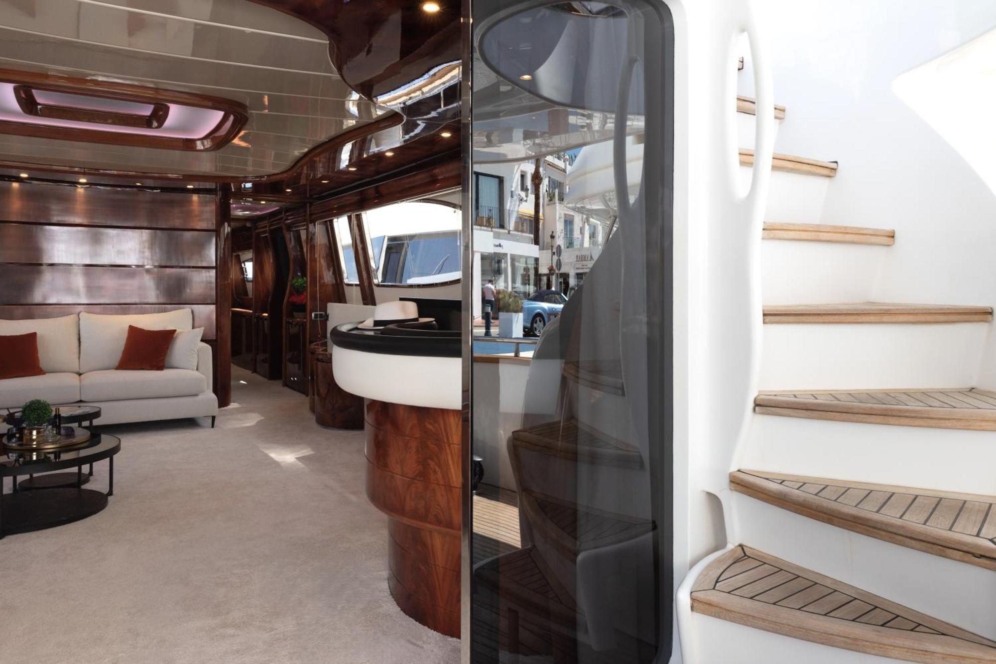 Super Yacht Located In Puerto Banus Marbella