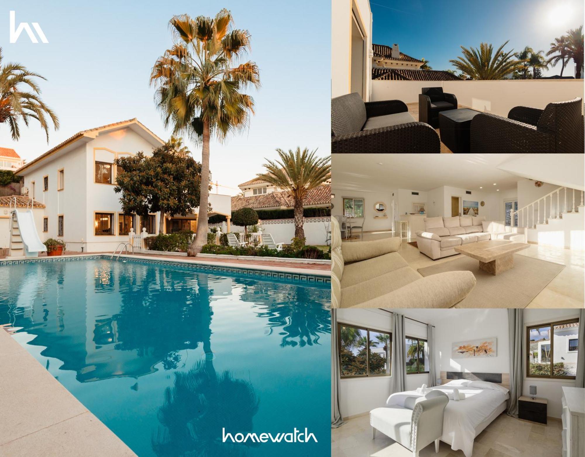 Villa Spacious House With Pool, Garden And Solarium In Las Chapas, Marbella Marbella