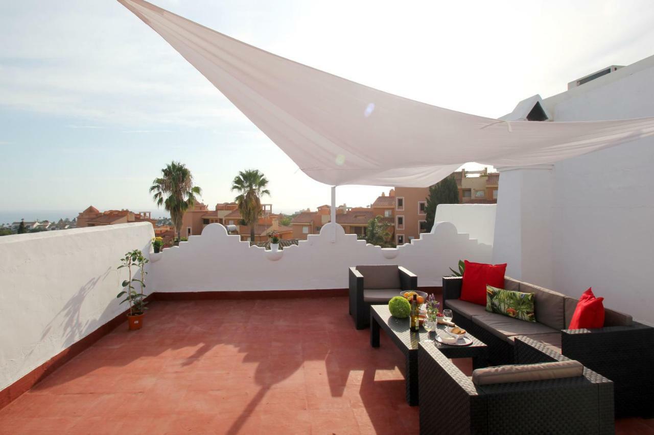 Ferienhaus Rooftop - Chalet En Cabo Pino Con Vistas Al Mar, Jardines Y Piscina