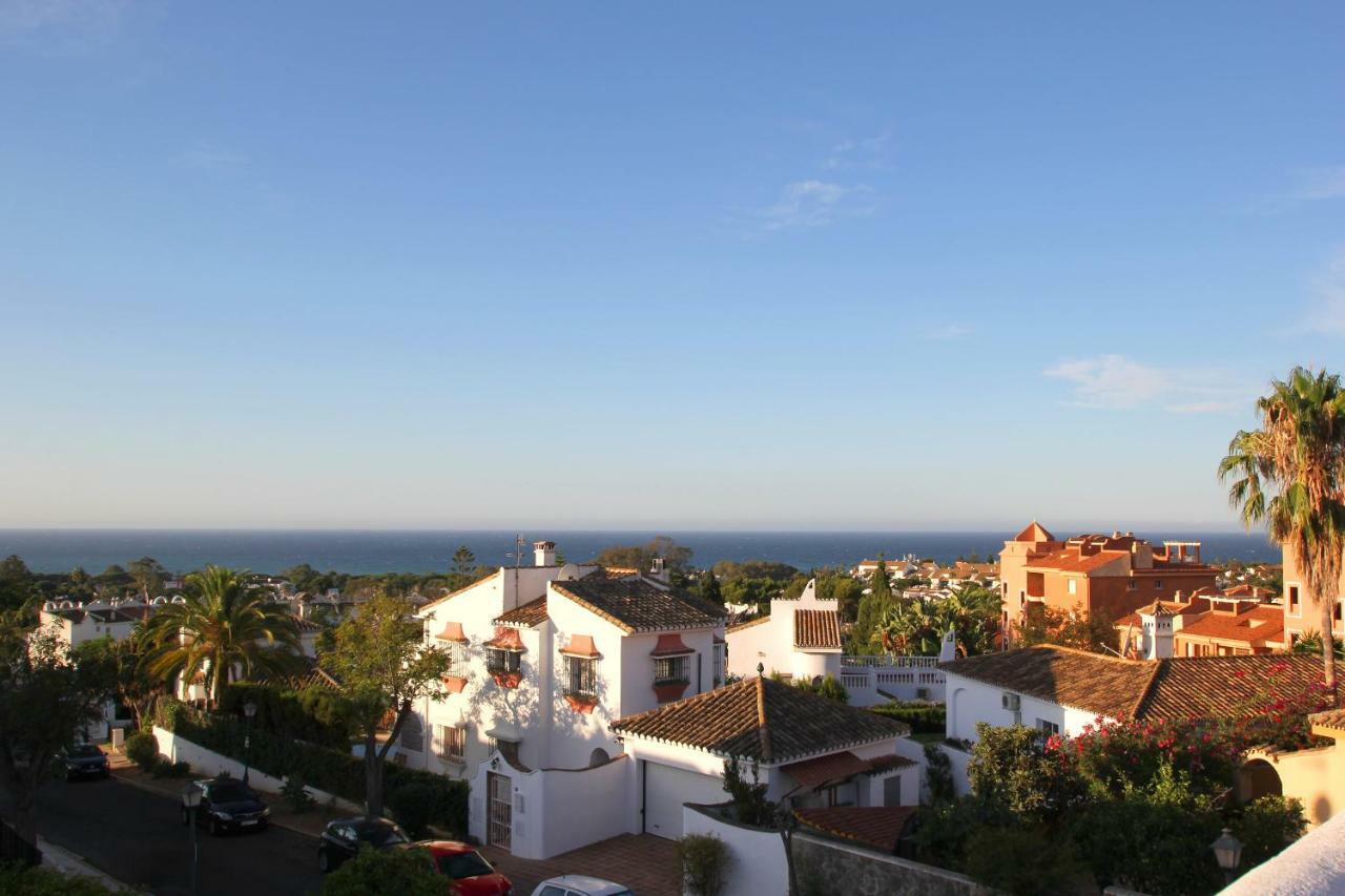 Rooftop - Chalet En Cabo Pino Con Vistas Al Mar, Jardines Y Piscina * Marbella